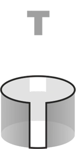 Составляющая логотипа HTI 3