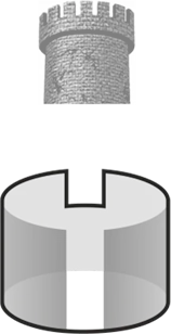 Составляющая логотипа HTI 5