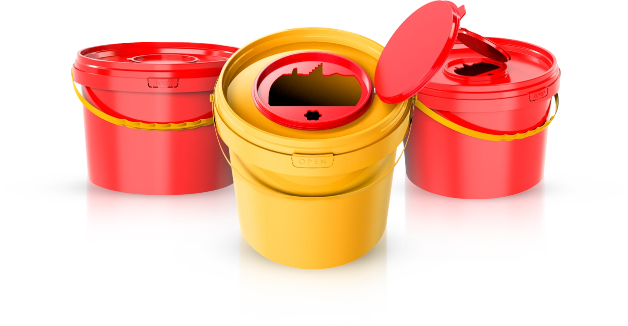 Виды упаковки - разноцветная