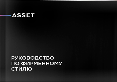 Брендбук для Asset