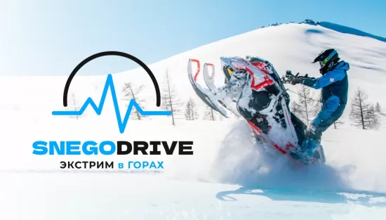 Разработка логотипа и фирменного стиля Snegodrive